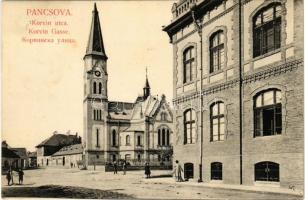 Pancsova, Pancevo; Korvin utca / street
