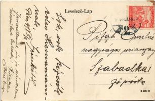 1918 Mázaszászvár, Szászvár-Máza (Baranya); Borgli telep, Brogli Béla hengermalma, gőz téglagyára, f...