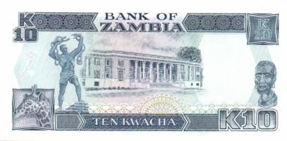 Zambia 8 klf modern bankjegy T:I