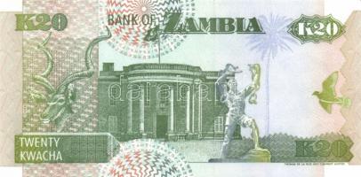 Zambia 8 klf modern bankjegy T:I