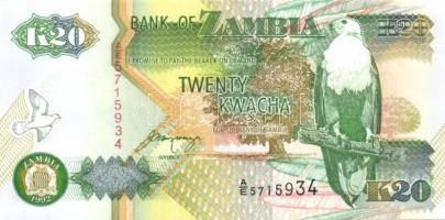 Zambia 8 klf modern bankjegy T:I