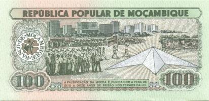 Mozambik 1967-1991. 8 klf bankjegy T:I