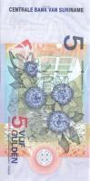 Szurinam 7 klf modern bankjegy T:I