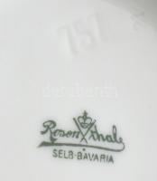 Rosenthal (Rudolf Marcuse) egyiptomi táncosnő, kézzel festett, jelzett, hibátlan, m: 25,5 cm / Rosen...