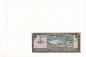 Salvador 1980. 1C felbélyegzett borítékban, bélyegzéssel T:I Salvador 1980. 1 Colón in envelope with...