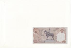 Thaiföld 1980. 10B felbélyegzett borítékban, bélyegzéssel T:I Thailand 1980. 10 Baht in envelope wit...