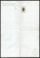 1932 Bp., Kovacsevits Ferenc névre szóló 3 db okmány: Állampolgársági bizonyítvány + hiteles másolat...