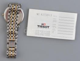 Tissot kvarc férfi karóra fém lánccal,. működő szép állapotban d: 35 mm Leírással