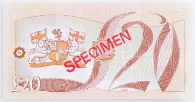 Szent Ilona 2012. 20P "A/I 000000 Specimen" mintanyomat felülnyomással T:I
Saint Helena 2...