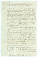 1836 Méhes Sámuel (1785-1852) kolozsvári tanár, nyomda- és laptulajdonos, író, szerkesztő, bölcseleti doktornak írt hivatalos levél latin nyelven, papírfelzetes udvari viaszpecséttel