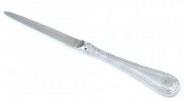 2 db tárgy: USA fém levélbontó, címerrel. Ón kupa. 12 cm