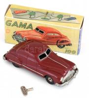 Schuco Gamma-Patent kisautó, kulccsal, eredeti dobozában, kopásnyomokkal, h: 15 cm