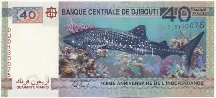 Dzsibuti 2017. 40Fr Függetlenség 40. évfordulója DJ 0130075 T:I Djibouti 2017. 40 Francs 40th Anniversary of Independence DJ 0130075 C:UNC Krause P#46a