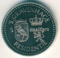 Hollandia 1985. 5D Ag "Beatrix 5 éve uralkodó" T:PP