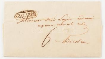 1851 Deák Ferenc (1803-1876) államférfi, miniszter autográf levele Kehidai birtokáról Bécsbe. A címz...