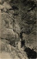 Grüss aus dem Grenzgebiete. Kaiserschützen, Anseilen / WWI Austro-Hungarian K.u.K. military. mountain infantry climbing (EK)