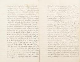 1861 Scitovszky János ((1785-1866) bíboros, hercegprímás, esztergomi érsek örökadomány-levele Forste...