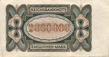 Német Birodalom/Weimari Köztársaság 1923. 2000.000M T:III