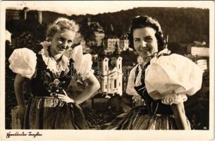 1941 Egerländer Trachten / Czech folklore, folk costumes from Cheb (EK)