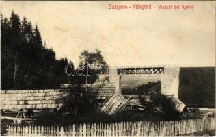 1910 Sarajevo-Visegrad, Viadukt bei Rakite / viaduct