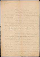 1948 Veszprém, nyilatkozat az esztergomi zsidók deportálásról