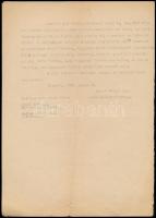 1948 Veszprém, nyilatkozat az esztergomi zsidók deportálásról