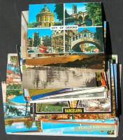 98 db klf modern külföldi színes képeslap