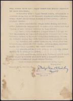 1948 Deportált kérelme a Nemzeti Bankhoz vagyonukkal kapcsolatban