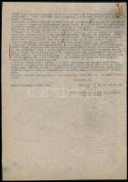 1945 Bp., Háború alatt kifosztott lakás miatti feljelentés