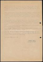 1959-1960 Belgrádi Nagykövetség igazolása 1956-os tevékenységről + 2 db irat