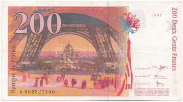 Franciaország 1997. 200Fr "A 062327100" T:III kis folt
France 1997. 200 Francs "A 06...