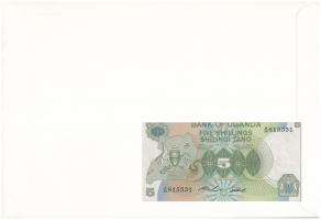 Uganda 1982. 5Sh felbélyegzett borítékban, bélyegzéssel T:I Uganda 1982. 5 Schilling in envelope wit...