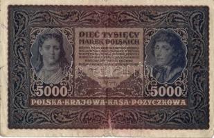 Lengyelország 1920. 5000M (4x) T:III,III/IV