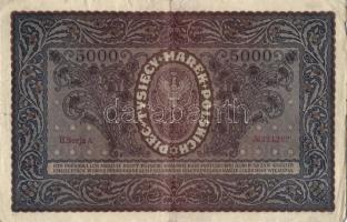 Lengyelország 1920. 5000M (4x) T:III,III/IV