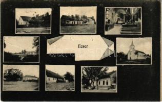 1924 Ecser, mozaiklap. Hangya szövetkezet kiadása (fa)