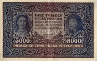 Lengyelország 1920. 5000M (3x) T:II,II-