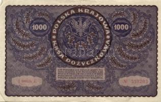 Lengyelország 1920. 1000M (6x) T:II,II/III