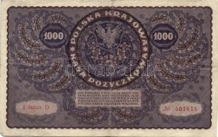 Lengyelország 1920. 1000M (6x) T:II,II/III