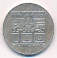 Ausztria 1976. 100Sch Ag "Téli Olimpia Innsbruck" T:1- patina Austria 1976. 100 Schilling ...