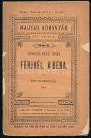 Viharos- Gerő Ödön: A férjnél, A béna. Két elbeszélés. Bp., é.n. Lampel. Sérült kiadói papírkötésben