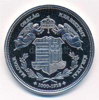 DN "Magyarország Keresztény Királyai / III. István 1162-1172" Ag emlékérem (20,20g/0.333/3...