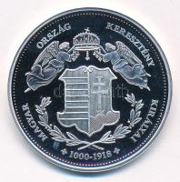 DN "Magyarország Keresztény Királyai / I. József 1705-1711" Ag emlékérem (20,15g/0.333/38m...