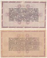 1946. 100.000P (vízjeles papíron, sorszámmal) + 100.000AP (sorszám és vízjel nélkül) T:III
