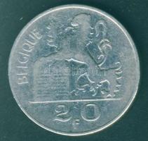 Belgium 1950. 20Fr Ag "vallon variáns" T:3