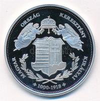 DN "Magyarország Keresztény Királyai / I. Rudolf 1576-1608" Ag emlékérem (20,15g/0.333/38m...