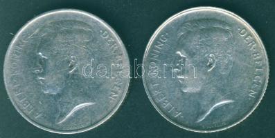 Belgium 1912,1913. 1Fr Ag 2klf "flamand variáns" T:3