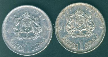 Marokkó 1960. 1D Ag (2x) V.Mohammed T:2/2-,2-/3