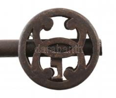 XIX. század vége: Berlini kulcs. Más néven Schließzwangschlüssel. Korának megfelelő állapotban. h:14...