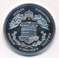 DN "Magyarország Keresztény Királyai / I. "Nagy" Lajos 1342-1382" Ag emlékérem (...