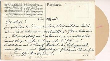 1914-1915 Kriegsbeginn 28. Juli. Zur Erinnerung an den Weltkrieg - Viribus Unitis / Első világháború...